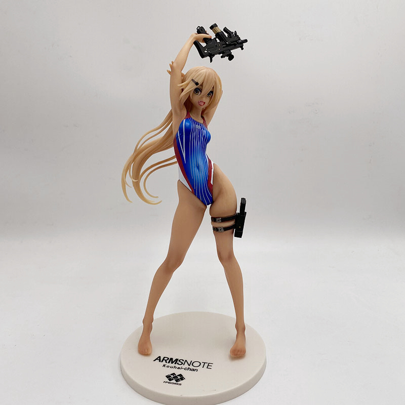 Funny Toys AMAKUNI Arms Note Kouhai Chan of The Swimming Club 1/7 Scale PVC Action Figure Anime Sexy Figure Model Toys Doll Gift