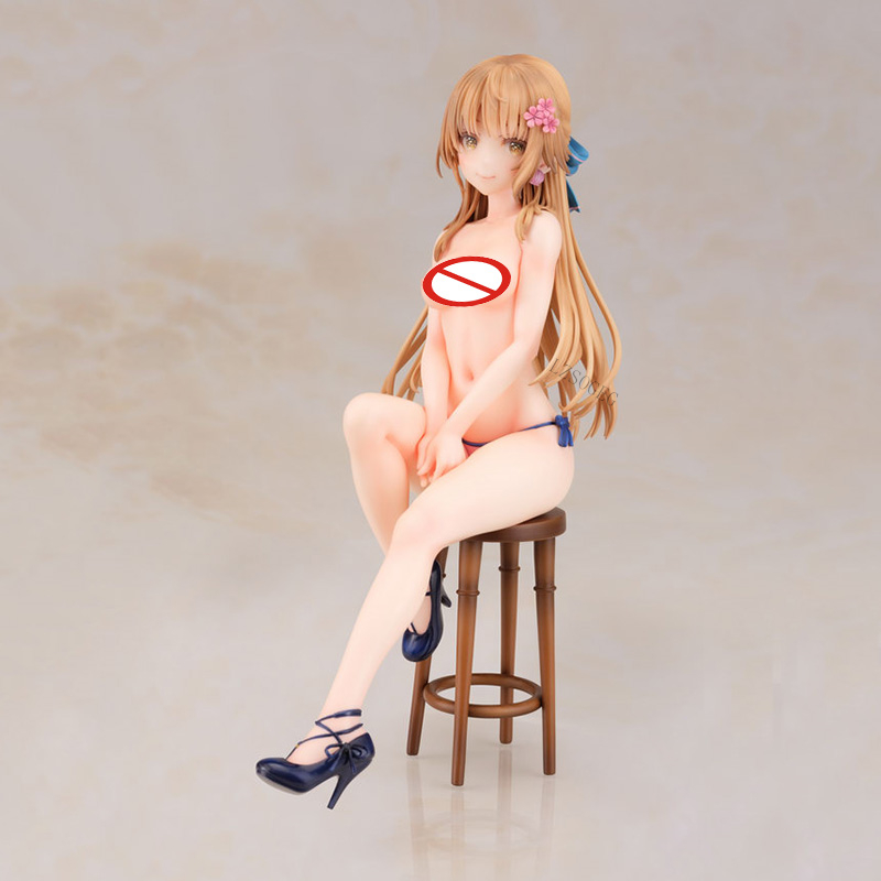 Funny Toys Daiki Kougyou sakurairo5 Sunflower Girl Momose Kurumi 1/7 Scale PVC Action Figure Anime Sexy Figure Model Toys Doll
