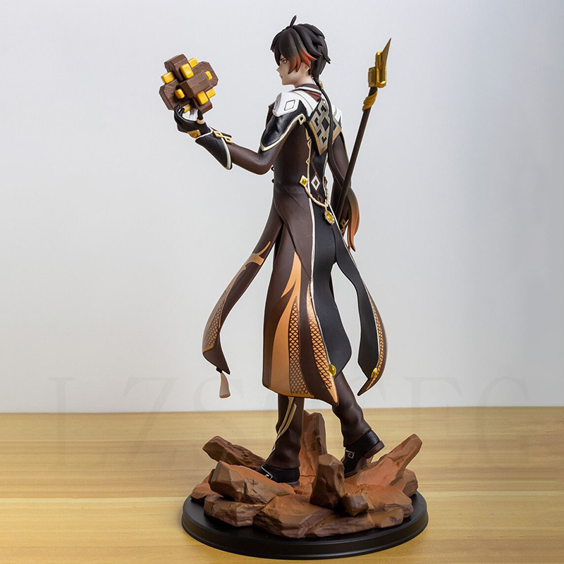 Funny Toys Genshin Impact Zhongli PVC Action Figures Anime Figure Model Toys Collection Doll Gift