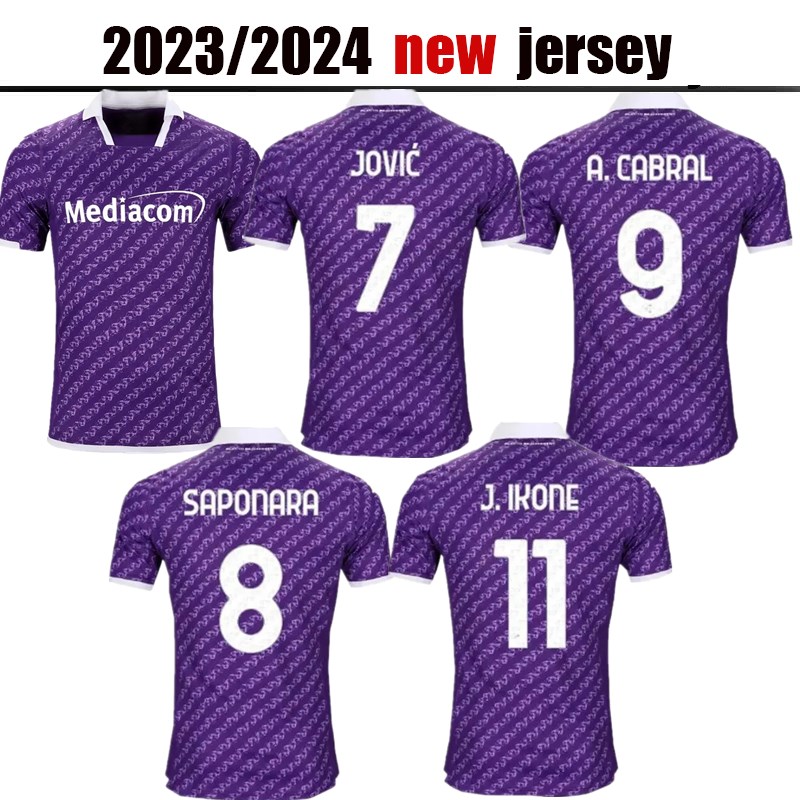 2023 2024 FIORENTINA soccer jerseys JOVIC CASTROVILLI J IKONE CALLEJON PRINCE GONZALEZ 23 24 Fiorentina Football Shirts VLAHOVIC maillot de foot
2023 2024 FIORENTINA soccer jerseys JOVIC CASTROVILLI J IKONE CALLEJON PRINCE GONZALEZ 23 24 Fiorentina Football Shirts VLAHOVIC maillot de foot