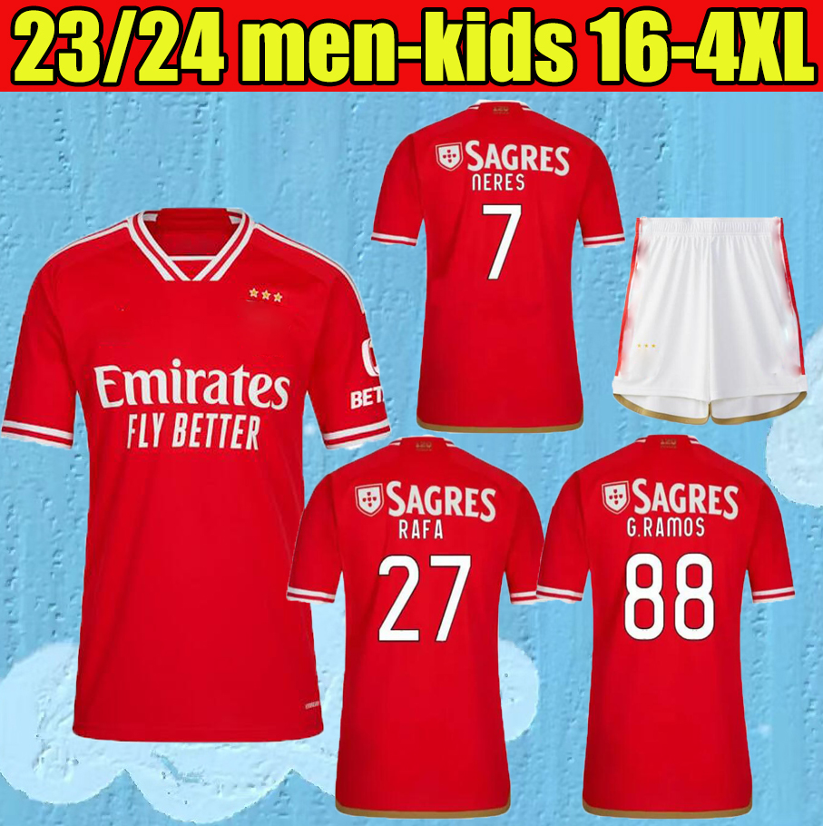 RAFA 22 23 Benficas soccer jerseys Neres G RAMOS 23 24 Away third Enzo Men kids kit Football shirt OTAMENDI Grimaldo Joao Mario Yaremchuk Grimaldo J.WEIGL, Lavender
RAFA 22 23 Benficas soccer jerseys Neres G RAMOS 23 24 Away third Enzo Men kids kit Football shirt OTAMENDI Grimaldo Joao Mario Yaremchuk Grimaldo J.WEIGL, Lavender