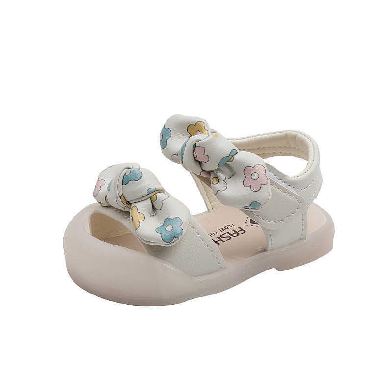 Sandals Girls Sandals Baby Baotou Toddler Shoes Girls Princess Shoes Soft Sole Girls Baby Shoes R230529