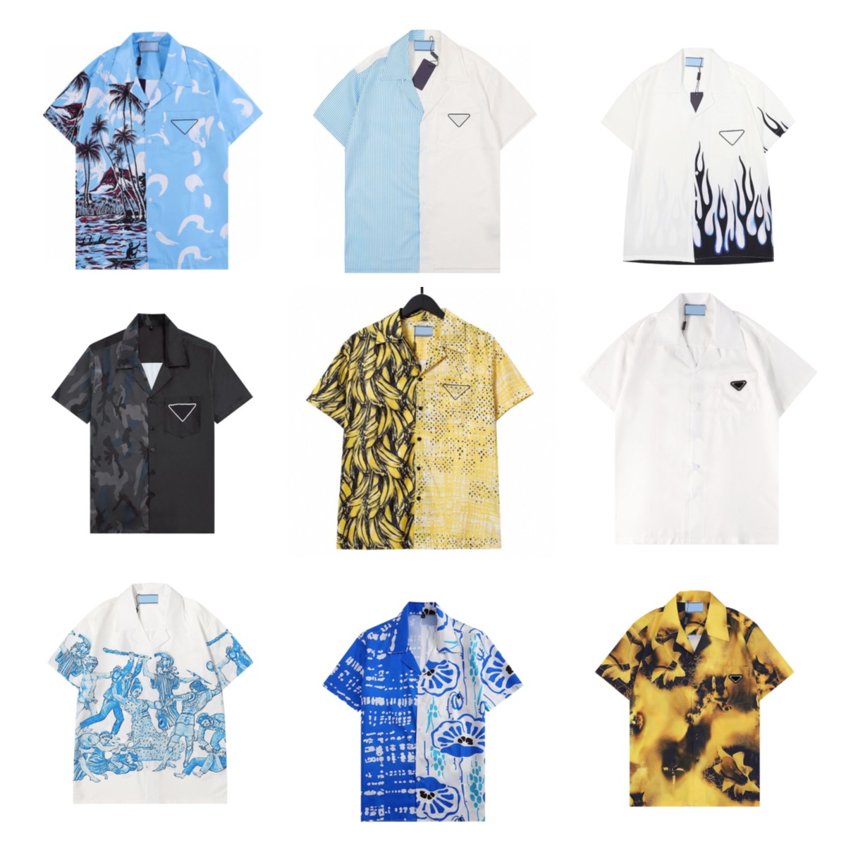 Designer Summer Mens Prada T Shirt Shirt Men Tshirt Man Sandbeach Tee Womens Clothes T-Shirts Short Sleeve Chest Triangle Inlay Tees Fashion Pradas Tshirts, 23
Designer Summer Mens Prada T Shirt Shirt Men Tshirt Man Sandbeach Tee Womens Clothes T-Shirts Short Sleeve Chest Triangle Inlay Tees Fashion Pradas Tshirts, 23