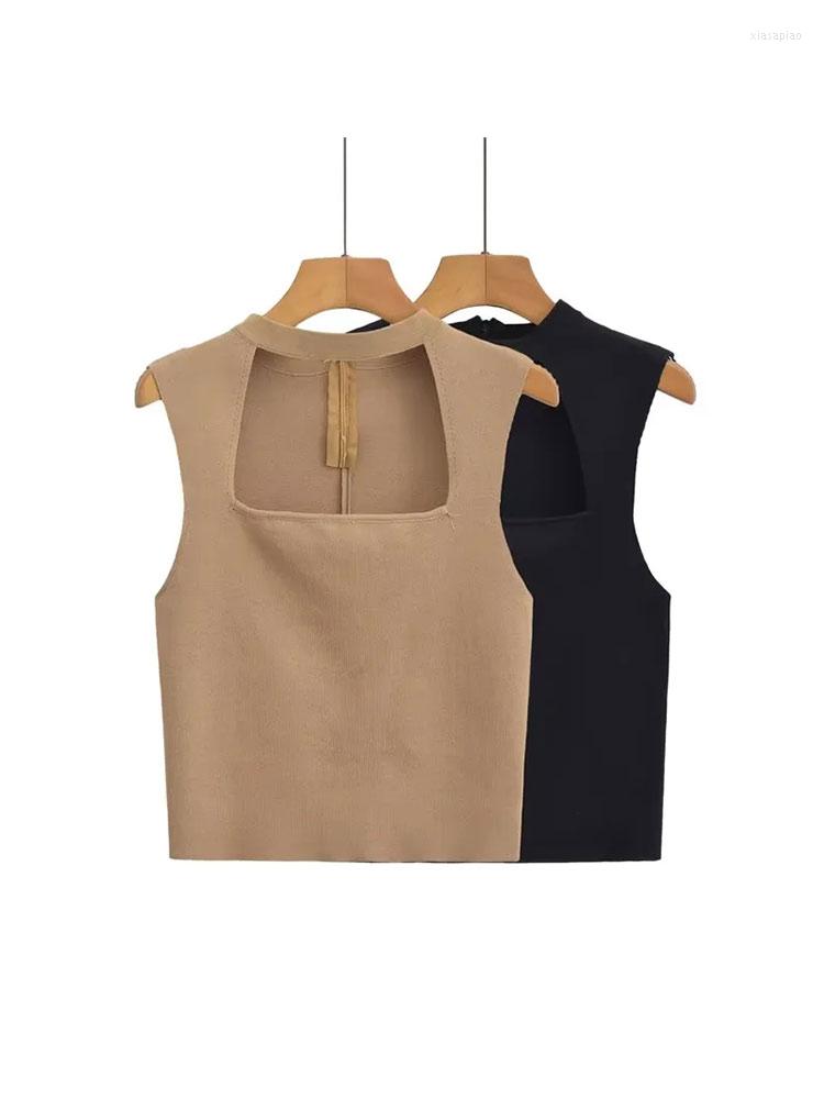 Women' Tanks Nlzgmsj Knit Vest Crop Top Women Sleeveless Summer Streetwear Basic Tank Tops Rib Backless, Picture shown
Women' Tanks Nlzgmsj Knit Vest Crop Top Women Sleeveless Summer Streetwear Basic Tank Tops Rib Backless, Picture shown