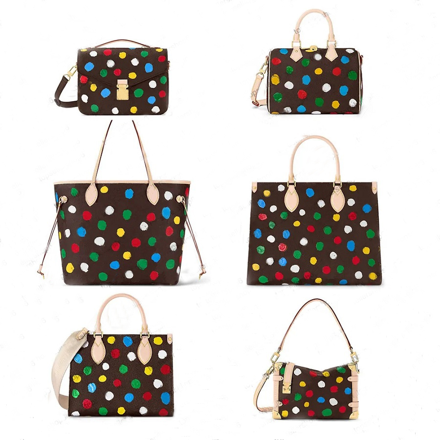Shoulder bags Tote handbag M46381 M40995 Color Dot Silk Print Large size Shopping bag Purse Crossbody bag Canvas mother and child bag
Shoulder bags Tote handbag M46381 M40995 Color Dot Silk Print Large size Shopping bag Purse Crossbody bag Canvas mother and child bag