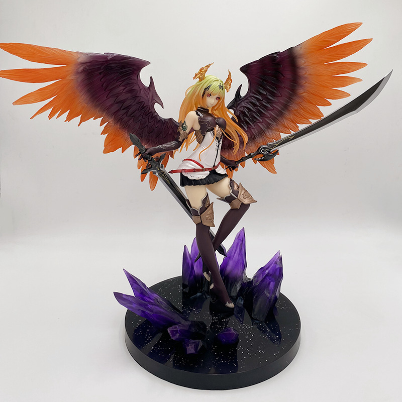 Funny Toys Rage of Bahamut Cerberus Dark Angel Olivier Dark Dragoon Forte Mystere Warden Spinne PVC Action Figure Anime Figure M