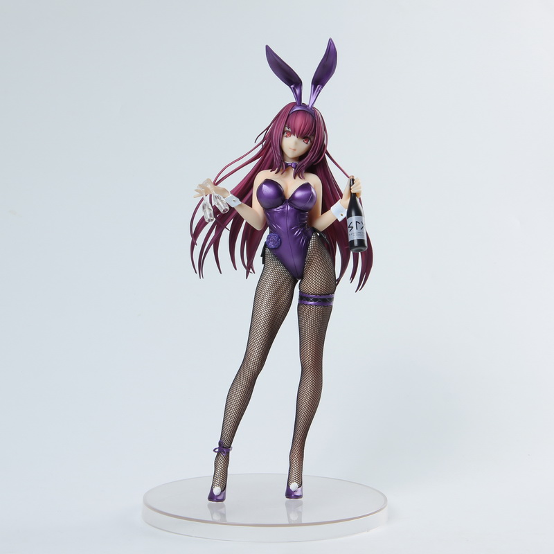 Funny Toys Freeing Fate Grand Order Scathach Sashi Ugatsu Bunny Girl PVC Action Figure Anime Sexy Figure Model Toys Collection D