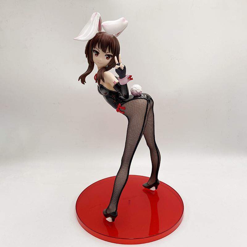 Funny Toys Freeing KonoSuba Gods Blessing on this Wonderful World! Megumin Bunny Ver. PVC Action Figure Anime Figure Model Toys
