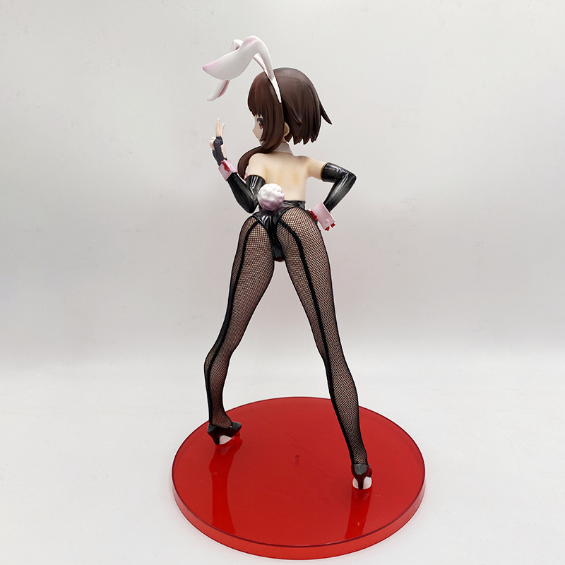 Funny Toys Freeing KonoSuba Gods Blessing on this Wonderful World! Megumin Bunny Ver. PVC Action Figure Anime Figure Model Toys