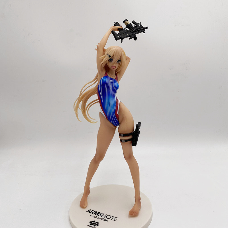 Funny Toys AMAKUNI Arms Note Kouhai Chan of The Swimming Club 1/7 Scale PVC Action Figure Anime Sexy Figure Model Toys Doll Gift