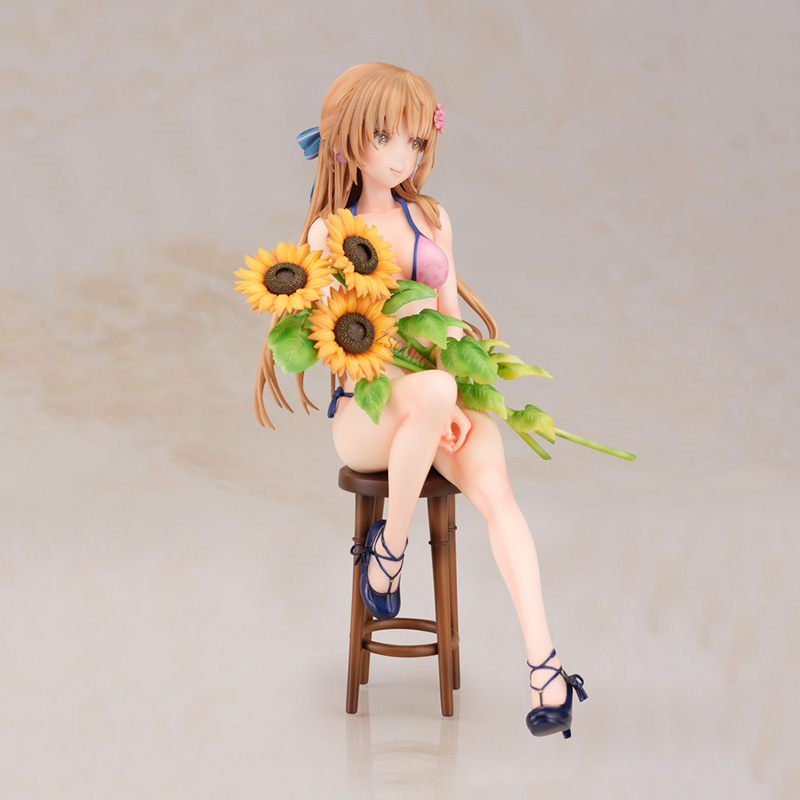 Funny Toys Daiki Kougyou sakurairo5 Sunflower Girl Momose Kurumi 1/7 Scale PVC Action Figure Anime Sexy Figure Model Toys Doll