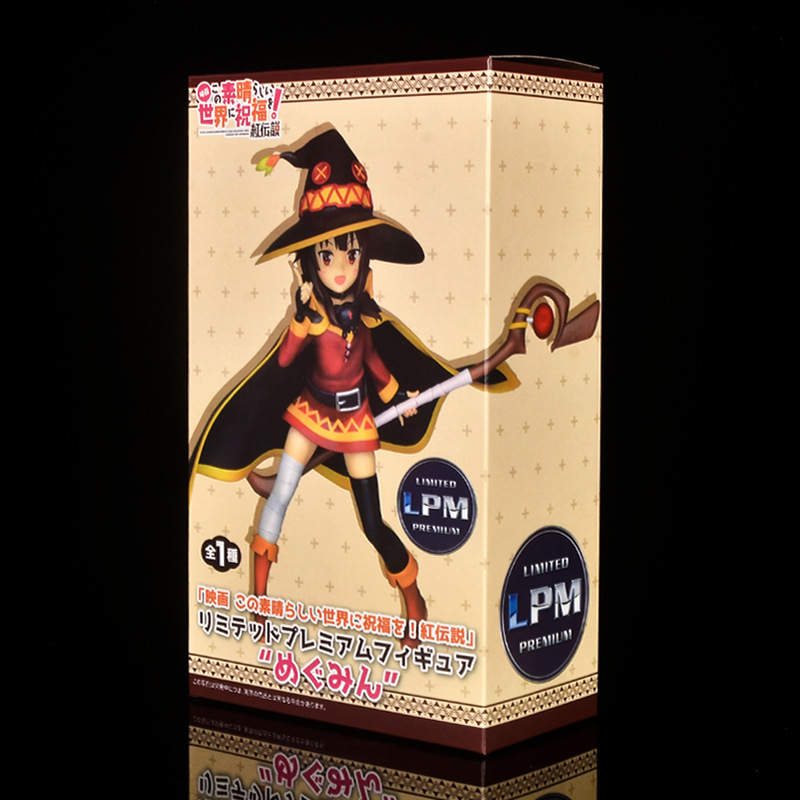 Funny Toys Anime KonoSuba Gods Blessing on this Wonderful World Megumin PVC Action Figure Japanese Anime Figure Model Toys Doll