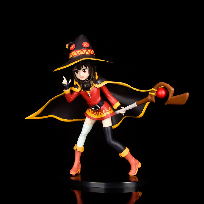 Funny Toys Anime KonoSuba Gods Blessing on this Wonderful World Megumin PVC Action Figure Japanese Anime Figure Model Toys Doll