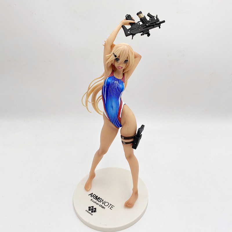 Funny Toys AMAKUNI Arms Note Kouhai Chan of The Swimming Club 1/7 Scale PVC Action Figure Anime Sexy Figure Model Toys Doll Gift