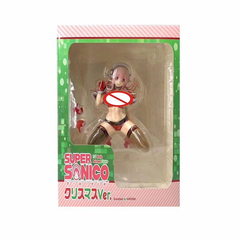 Funny Toys Nitro Super Sonic Super Sonico Christmas Ver. PVC Action Figure Anime Sexy Figure Model Toys Collection Doll Gift