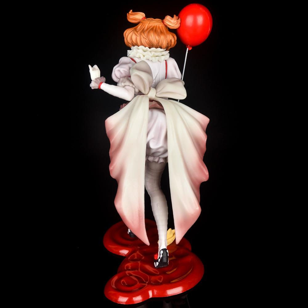 Funny Toys Anime It Pennywise Figure Joker Girl Stephen Kings IT Clown PVC Action Figure Anime Figure Model Toys Doll Gift