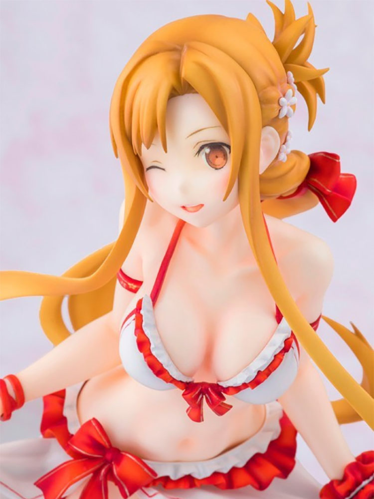 Funny Toys Japanese Sexy Figure Anime Sword Art Online Yuuki Asuna PVC Action Figure Anime Sexy Figure Model Toys Collection Dol