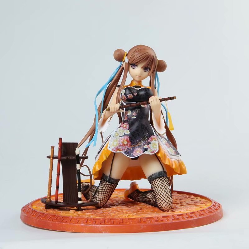 Funny Toys SKYTUBE PREMIUM ORIGINAL CHARACTER BY TONY CHUN MEI JIN LIAN GOLDEN VER. PVC ACTION FIGURE ANIME FIGURE MODEL TOYS DO