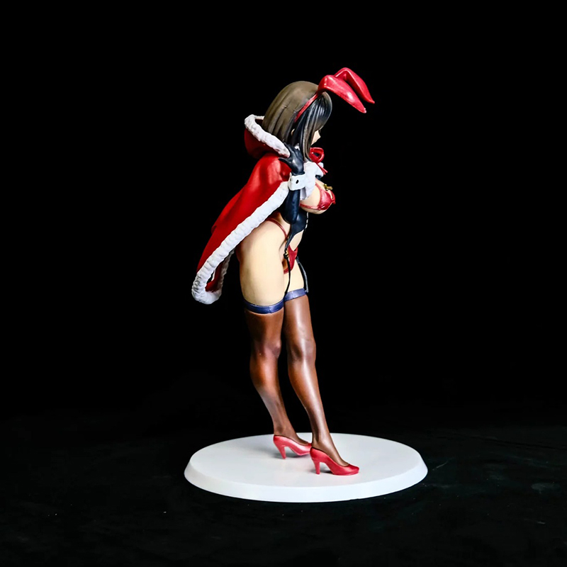 Funny Toys Native Pink Cat Mataro Christmas Bunny PVC Action Figure Japanese Anime Sexy Figure Model Toys Collection Doll GIft