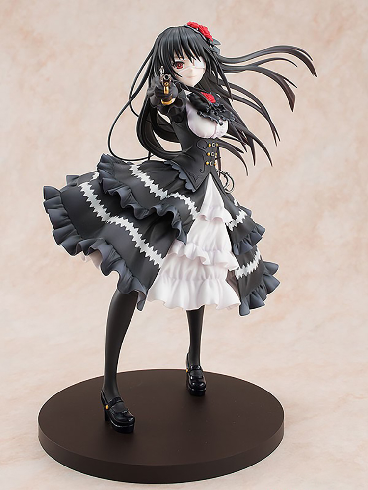 Funny Toys Anime Date A Live Kurumi Tokisaki Fantasia 30th Anniversary Version PVC Action Figure 1/7 Scale Anime Figure Model To