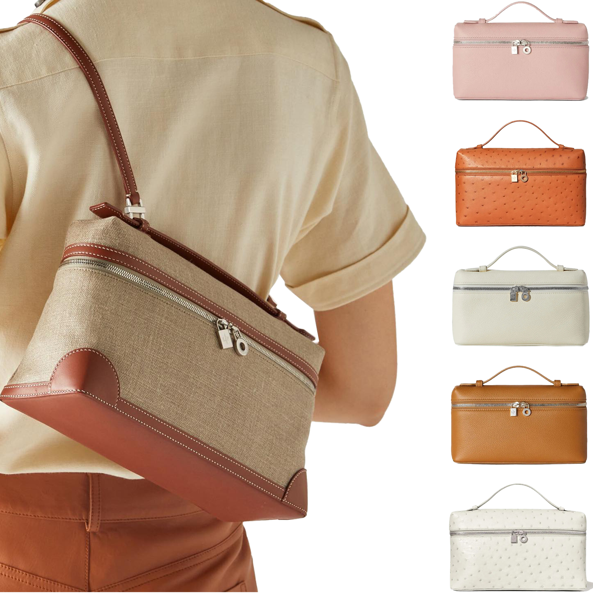 Top quality extra pocket l19 designer men cowhide toiletry bag clutch Wallets Cross body womens Zipper Shoulder strap tote evening Bags loro piana handbag travel bag, Black
Top quality extra pocket l19 designer men cowhide toiletry bag clutch Wallets Cross body womens Zipper Shoulder strap tote evening Bags loro piana handbag travel bag, Black