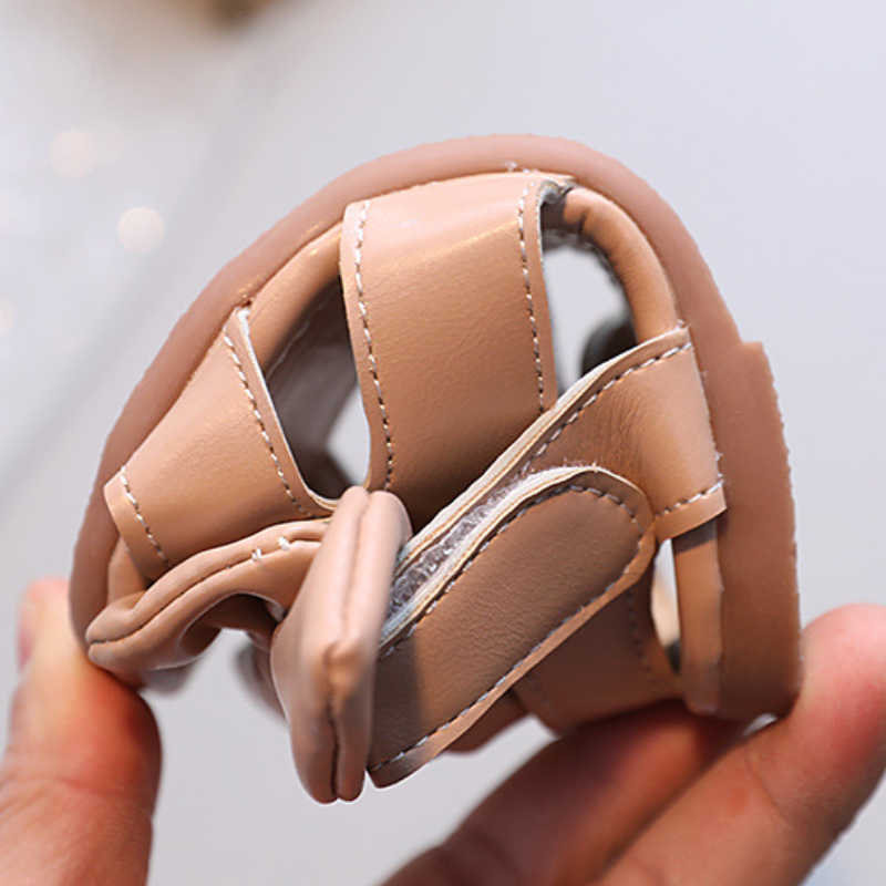 Sandals Girls Sandals 2023 Summer New Little Girl Princess Shoes Children Big Bow Sweet Non-slip Kids Shoes Fashion Soft Beach Sandals R230529