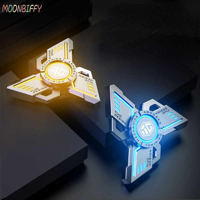 Spinning Top Luminous Hand Spinners All Metal Fidget Spinner Mute Bearing Fingertip Gyro Stress Relief Toys for Adult Kids Funny Gifts 230529
Spinning Top Luminous Hand Spinners All Metal Fidget Spinner Mute Bearing Fingertip Gyro Stress Relief Toys for Adult Kids Funny Gifts 230529