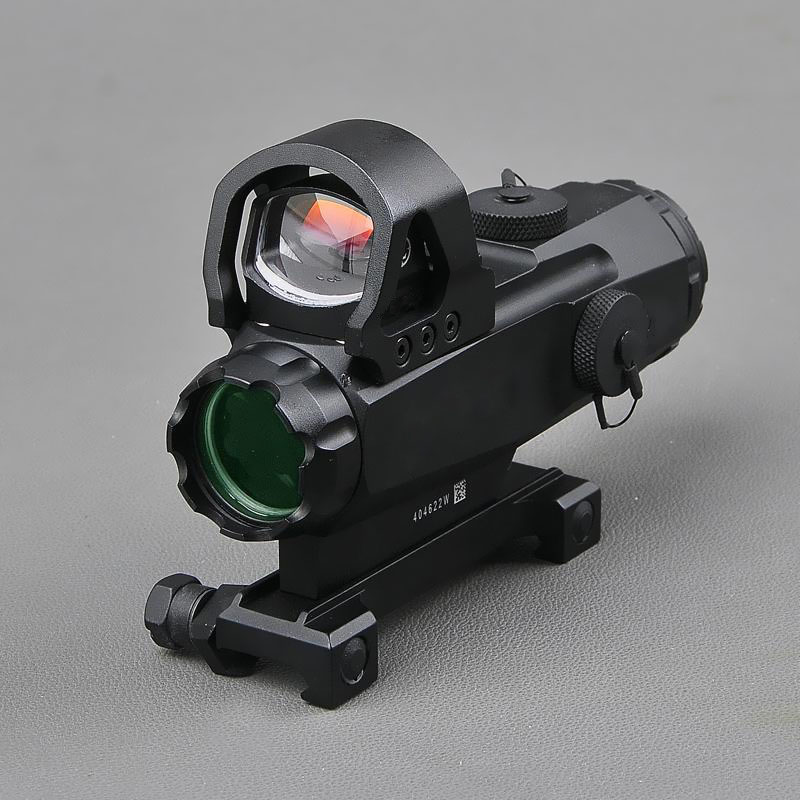 The new Mark 4 High Accuracy Multi-Range Riflescope HAMR 4x24mm Magnifier Red Dot Scope Hybrids Sight