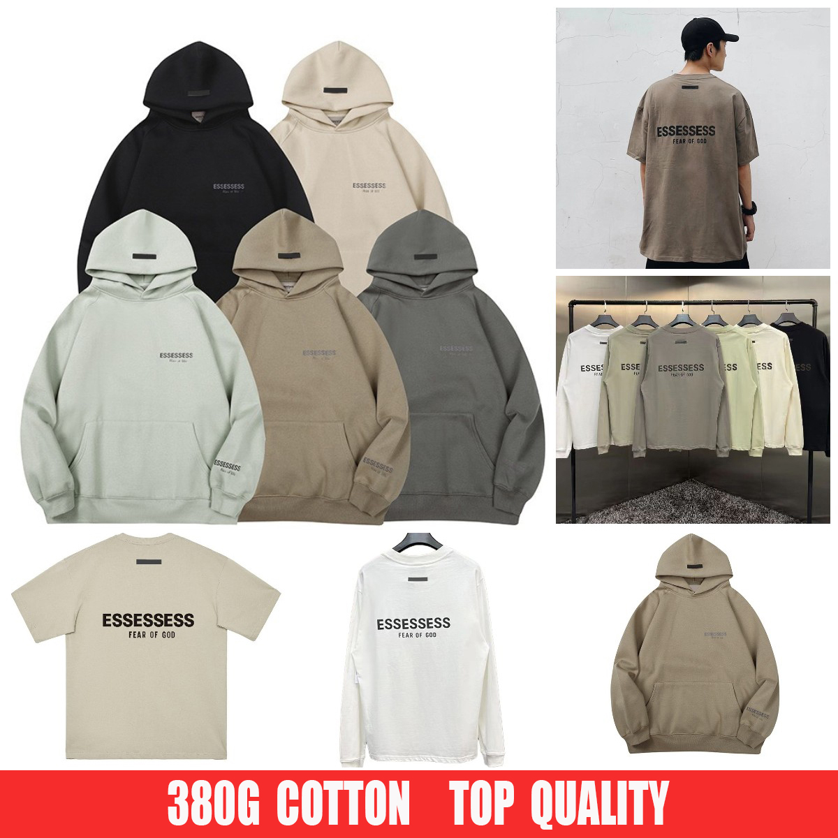 Designer Hoodie Loose Fashion Hoodies Women Mens essentail hoodie Streetwear essen sweatshirts Tops Clothing essenteil hoodies Hip Hop luxury t shirt Shorts, 29
Designer Hoodie Loose Fashion Hoodies Women Mens essentail hoodie Streetwear essen sweatshirts Tops Clothing essenteil hoodies Hip Hop luxury t shirt Shorts, 29