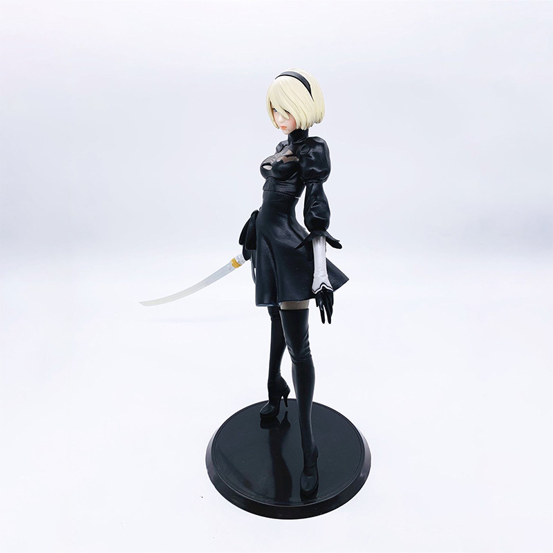 Funny Toys Nier Automata 2B YoRHa No.2 Type B PVC Action Figure Japanese Anime Figure Model Toys Collection Doll Gift