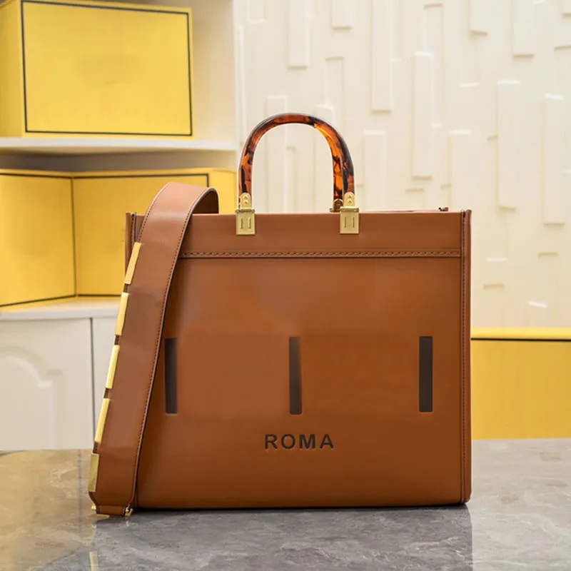 Sunshine Tote Bag Large Capacity Fashion Designer Bag Women Solid Color Genuine Leather Handbags Travel Shopping Purse Amber Handle Removable Metal Letter wallet, #1
Sunshine Tote Bag Large Capacity Fashion Designer Bag Women Solid Color Genuine Leather Handbags Travel Shopping Purse Amber Handle Removable Metal Letter wallet, #1