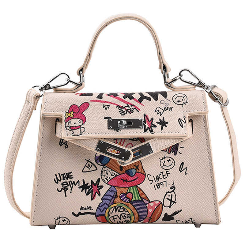 Net Red Small Shoulder Bag Women s Summer Versatile 2023 New Fashion Messenger Portable Square Handbag 230529