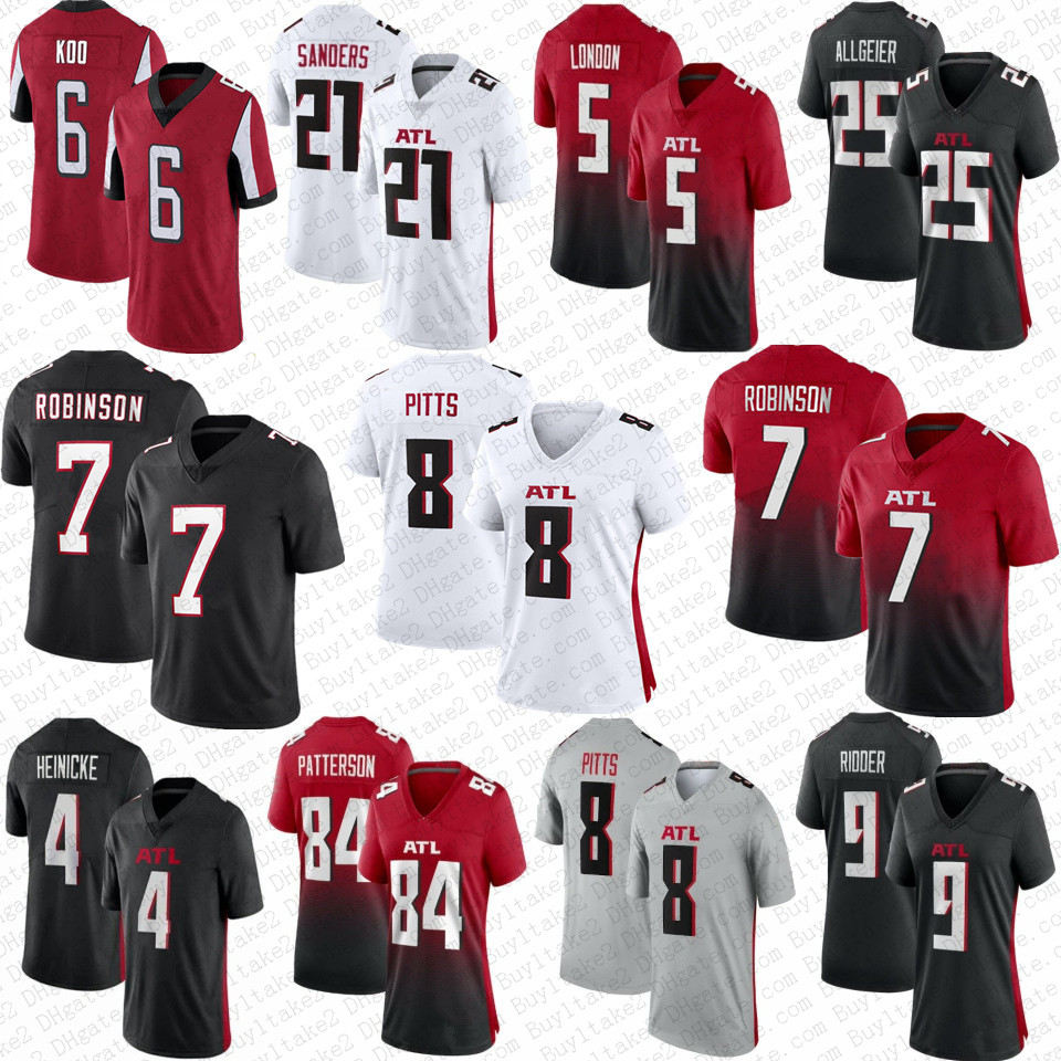 7 Bijan Robinson Drake London Kyle Pitts Football Jersey Michael Vick Younghoe Koo Jessie Bates Patterson AJ Terrell Desmond Ridder Taylor Heinicke Tyler Allgeier, Mens
7 Bijan Robinson Drake London Kyle Pitts Football Jersey Michael Vick Younghoe Koo Jessie Bates Patterson AJ Terrell Desmond Ridder Taylor Heinicke Tyler Allgeier, Mens