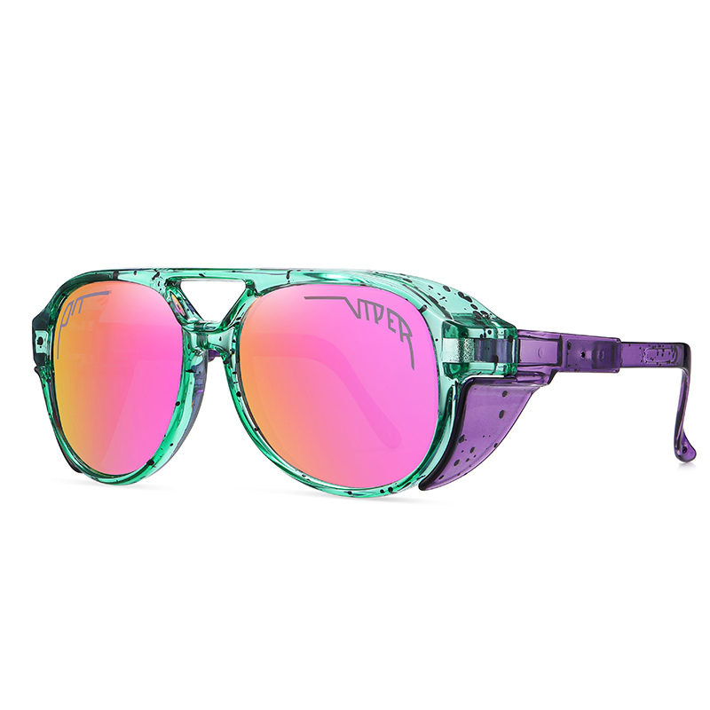 Cycling glasses pit viper Sunglasses double wides BRAND polarized mirrored lens uv400 protection wih case with box punk
Cycling glasses pit viper Sunglasses double wides BRAND polarized mirrored lens uv400 protection wih case with box punk