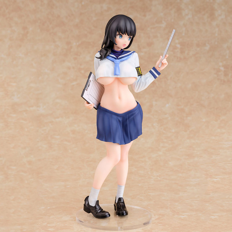 Funny Toys Daiki Kougyou POPQNs Serious! Fuki Iin-san Illustration by POPQN PVC Action Figure Anime Sexy Figure Model Toys Dol