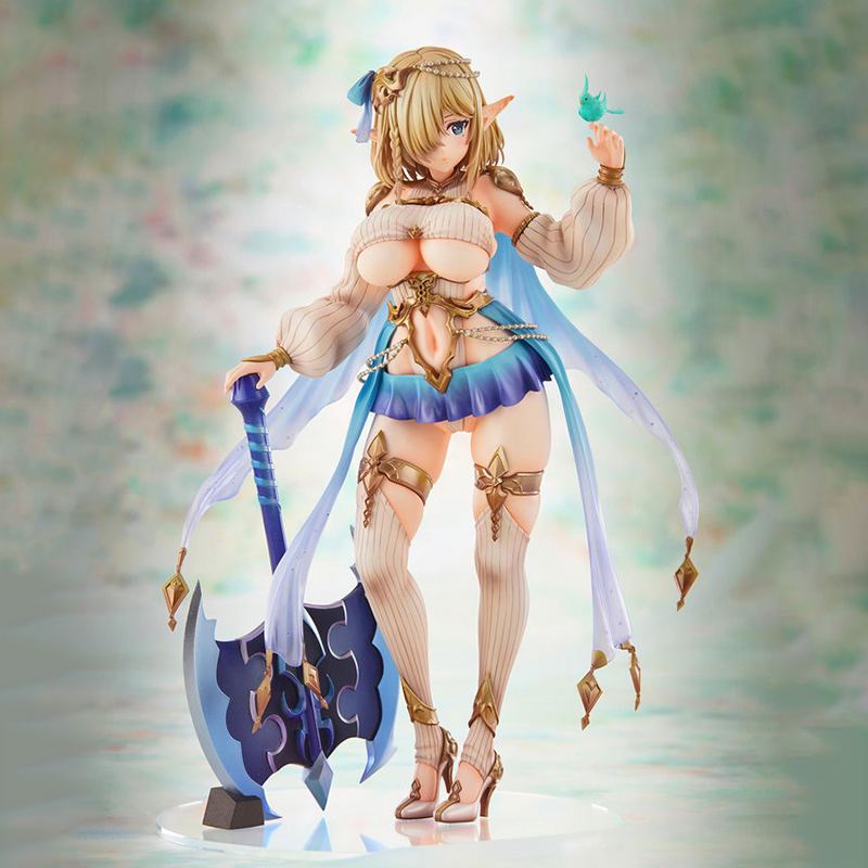 Funny Toys Anime Vertex Elf Village the 5th Villager Kukuru PVC Action Figure Japanese Anime Figure Model Toys Collection Doll G