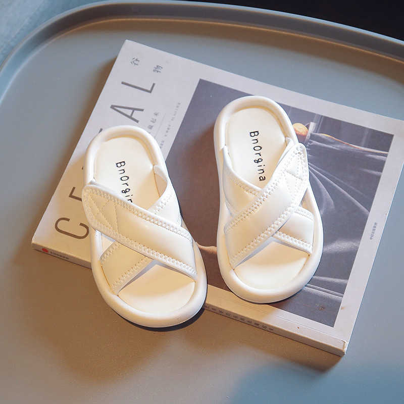 Sandals Slipper Kids Summer Slippers for Girls Boys Fashion Simple Bath Swimming Children Beach Slides Indoor Outdoor Slippers Sandals Anti-skid R2305