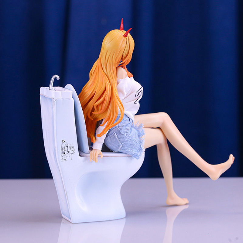Funny Toys Anime Chainsaw Man Power PVC Action Figure Anime Sexy Figure Model Toys Collection Doll Gift