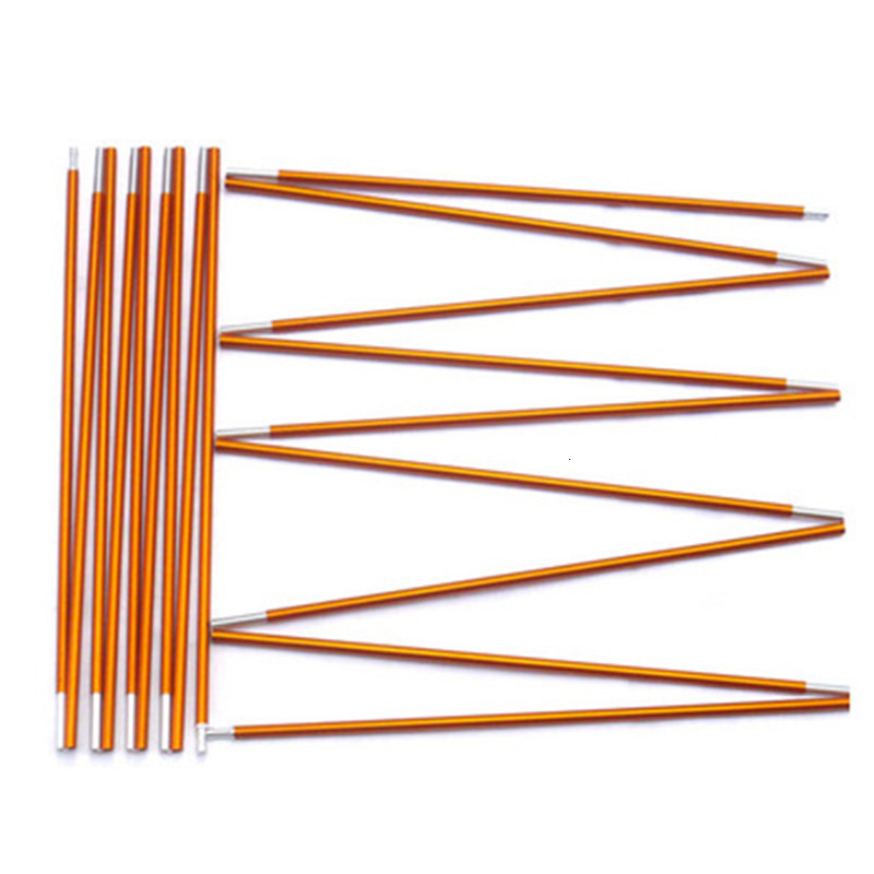 Outdoor Gadgets 1pcs Tent Pole 8.5/9.5/11mm Camping Aluminum Alloy Tent Pole 360/400/440CM Accessories Camping Essential Accessories 230526