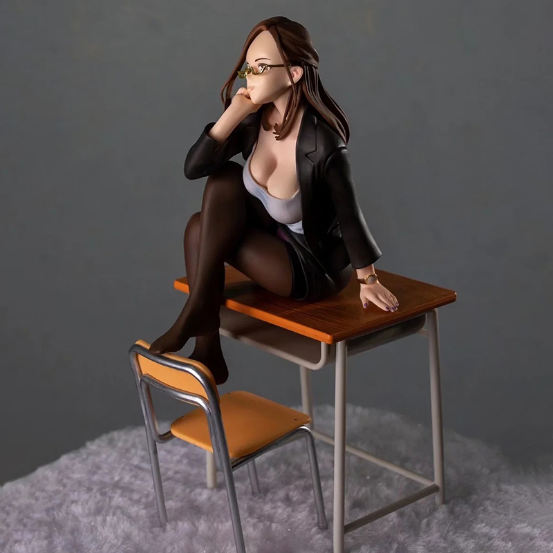 Funny Toys Union Creative Yom Tights Miru Tights Gogatsubyou Sensei ga Naoshite Ageyokka PVC Action Figure Anime Figure Model To
