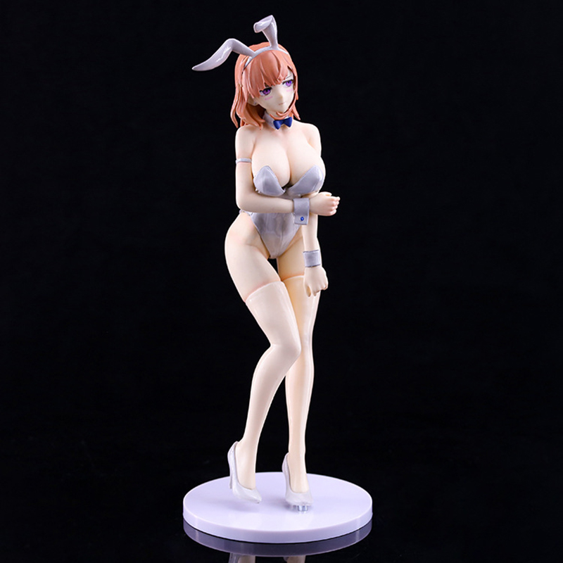 Funny Toys Astrum Design Icomochis White Bunny Onee-san 1/7 Scale PVC Action Figure Anime Figure Model Toys Collection Doll Gif