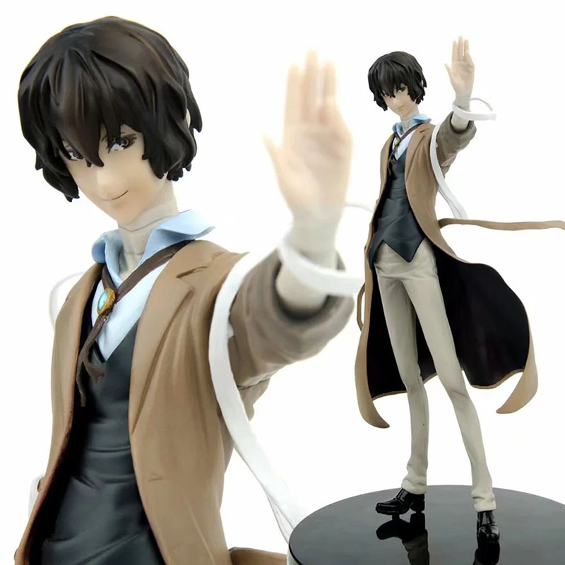 Funny Toys Bungo Stray Dogs Osamu Dazai PVC Action Figure Japanese Anime Figure Model Toys Collection Doll Gift