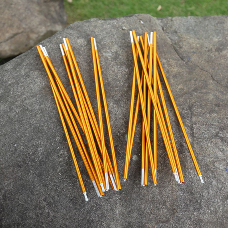 Outdoor Gadgets 1pcs Tent Pole 8.5/9.5/11mm Camping Aluminum Alloy Tent Pole 360/400/440CM Accessories Camping Essential Accessories 230526
