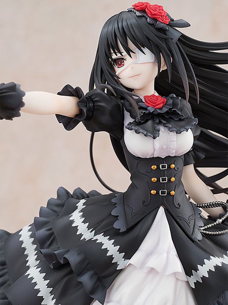 Funny Toys Anime Date A Live Kurumi Tokisaki Fantasia 30th Anniversary Version PVC Action Figure 1/7 Scale Anime Figure Model To