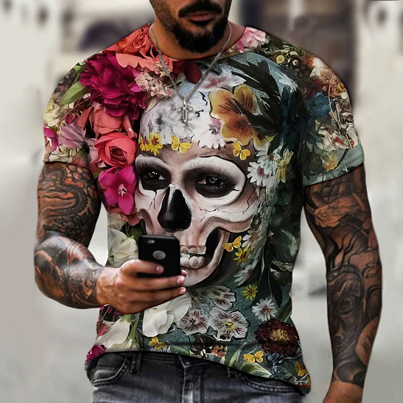 Men's t Shirts Death Skull Print Shirt for Men Terror Harajuku Oversized Short Sleeve Tops Summer Trend Leisure O-neck Tees Vintage Clothes 7UI1B, Dxtx-skull-10301
Men's t Shirts Death Skull Print Shirt for Men Terror Harajuku Oversized Short Sleeve Tops Summer Trend Leisure O-neck Tees Vintage Clothes 7UI1B, Dxtx-skull-10301