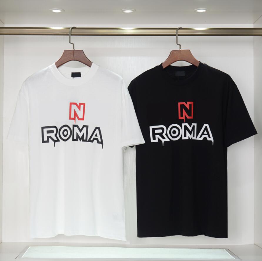 Wholesale Designer Mens T Shirts Summer Breathable Men Tshirts with Letters Casual Unisex Top Tees Black White
Wholesale Designer Mens T Shirts Summer Breathable Men Tshirts with Letters Casual Unisex Top Tees Black White