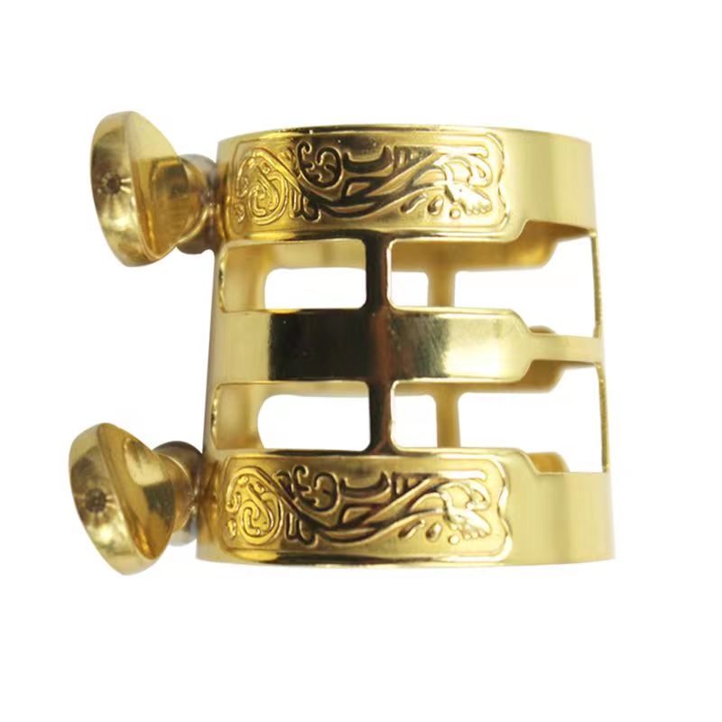 Saxophone clip, flute head clip, clarinet clip, alto treble flute head, secondary alto whistle blade clip, gold color
Saxophone clip, flute head clip, clarinet clip, alto treble flute head, secondary alto whistle blade clip, gold color