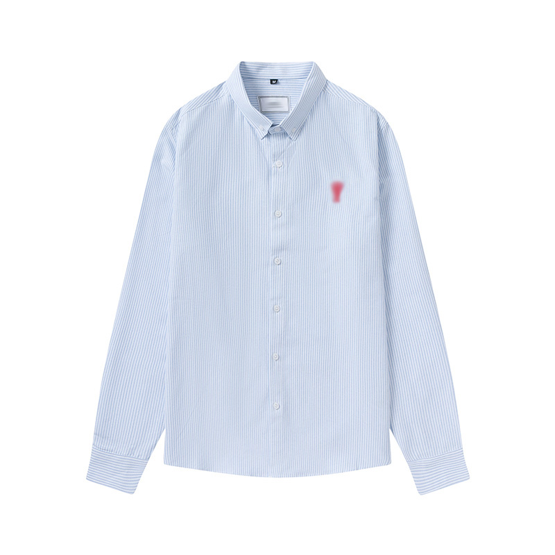 Mens Shirt Classic Macaron Color polo shirts Matching paris fashion Love Embroidery long shirt, White
Mens Shirt Classic Macaron Color polo shirts Matching paris fashion Love Embroidery long shirt, White
