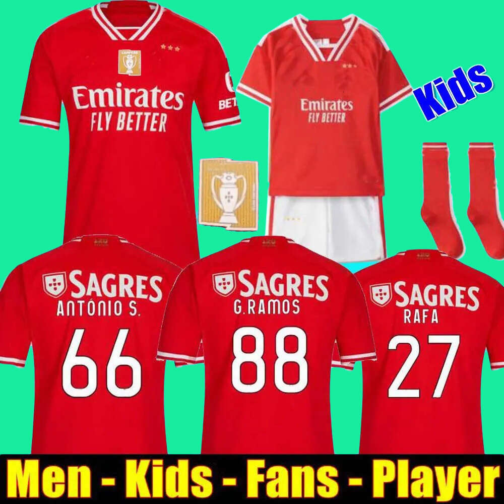 23 24 Benfica Soccer Jerseys Fans Player Seferovic Waldschmidt Everton Pizzi Rafa Darwin G.ramos 2023 2024 Home Away FC Kit Men Kids Football top shirts, Wine red
23 24 Benfica Soccer Jerseys Fans Player Seferovic Waldschmidt Everton Pizzi Rafa Darwin G.ramos 2023 2024 Home Away FC Kit Men Kids Football top shirts, Wine red