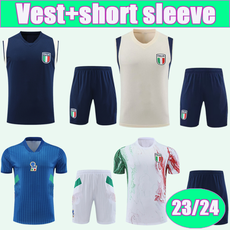 23 24 Italy Training Wear Short Sleeve Soccer Jerseys CHIESA LORENZO VERRATTI PINAMONTI POLITANO BARELLA Football Shirt Vest Suit, Hyg7151 23 24 training wear vest suit
23 24 Italy Training Wear Short Sleeve Soccer Jerseys CHIESA LORENZO VERRATTI PINAMONTI POLITANO BARELLA Football Shirt Vest Suit, Hyg7151 23 24 training wear vest suit